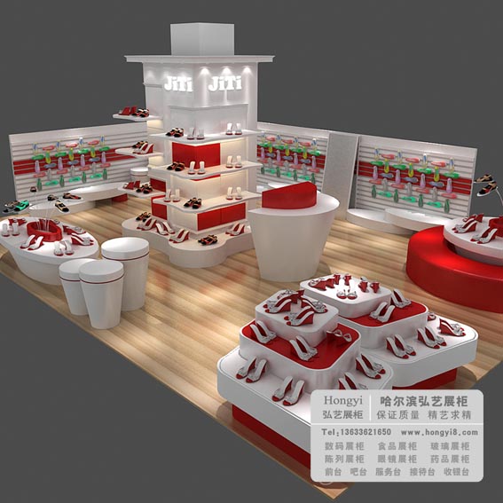 哈爾濱皮鞋展柜廠