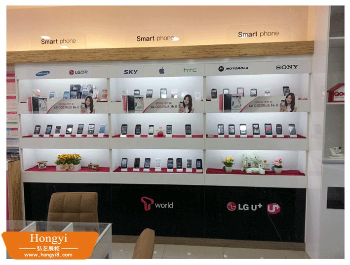 數(shù)碼手機(jī)產(chǎn)品展示柜