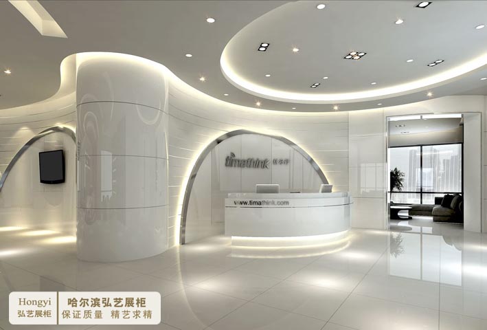 哈爾濱弧形企業服務臺定制